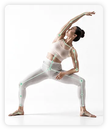 Woman performing a lateral stretch — Strength & Power