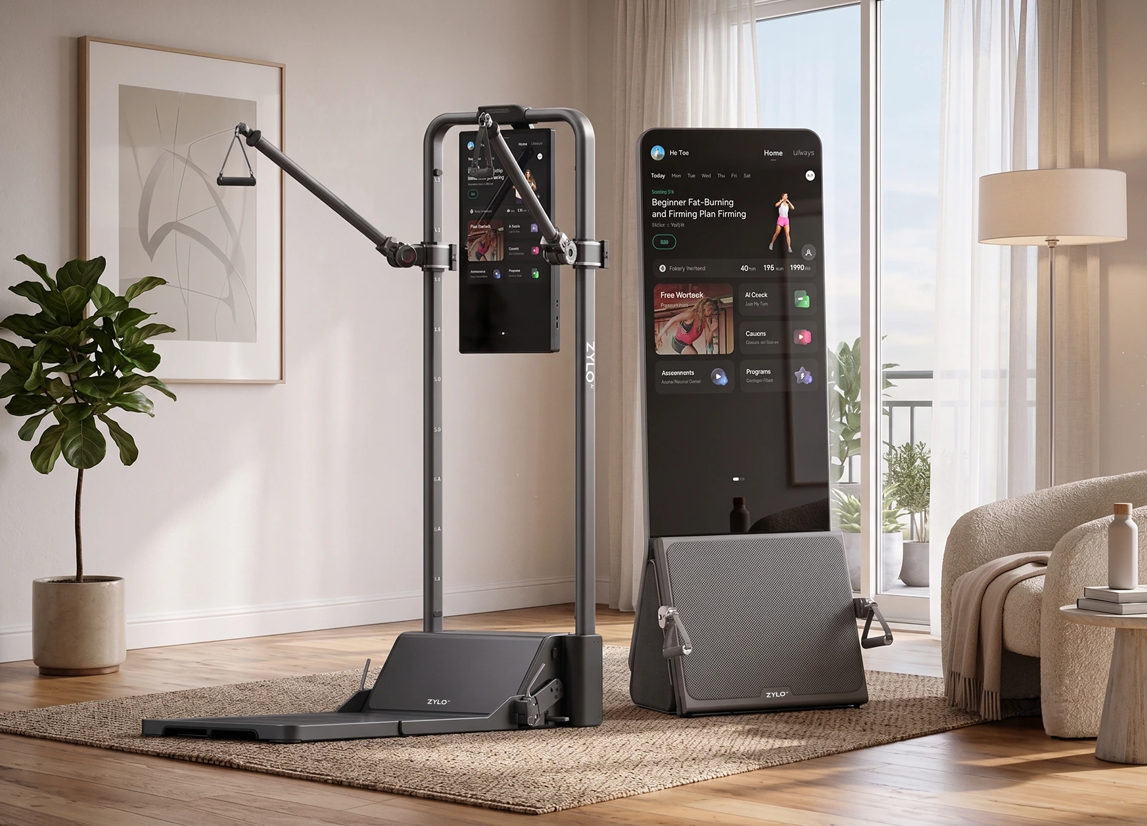 ZYLO Smart Home Gym Showcase