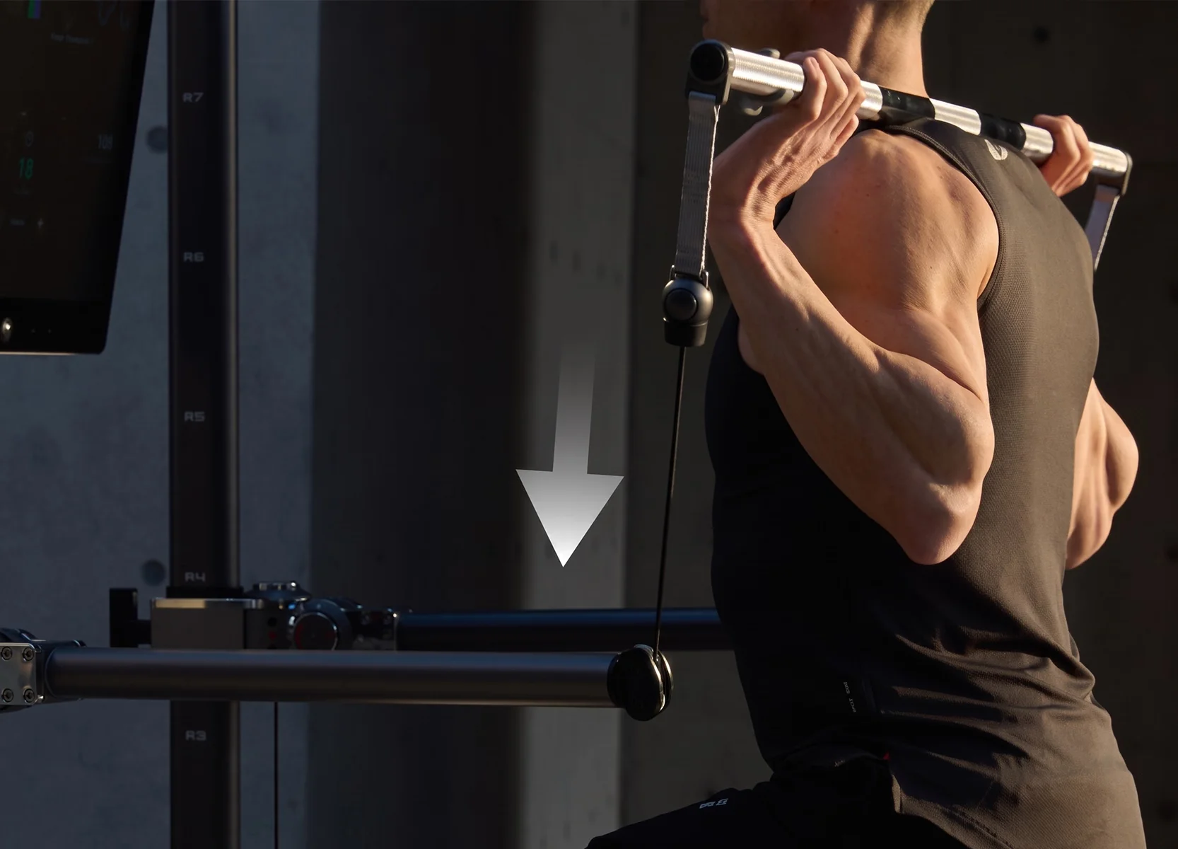 Higher Reach Lat Pulldown 2