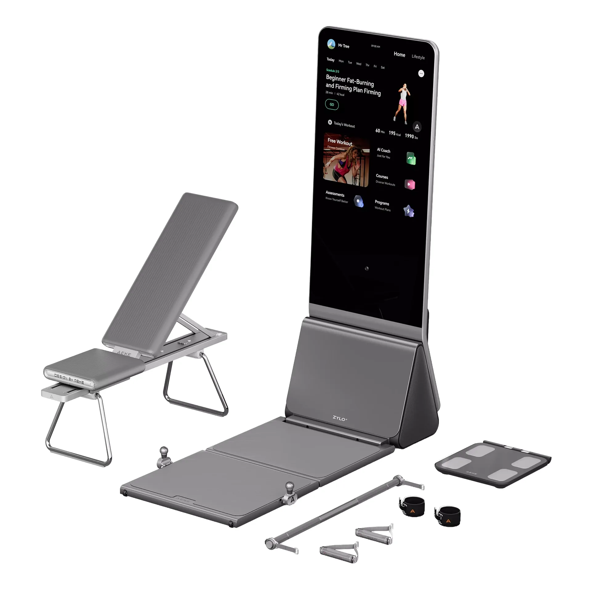 ZYLO K1 AI Smart Home Gym